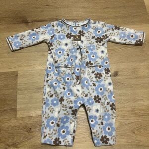CARTERS Baby Girls Soft Flower Sleeper Outfit